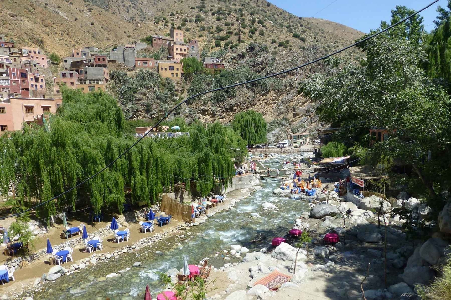 day trip from Marrakech to Ourika Valley